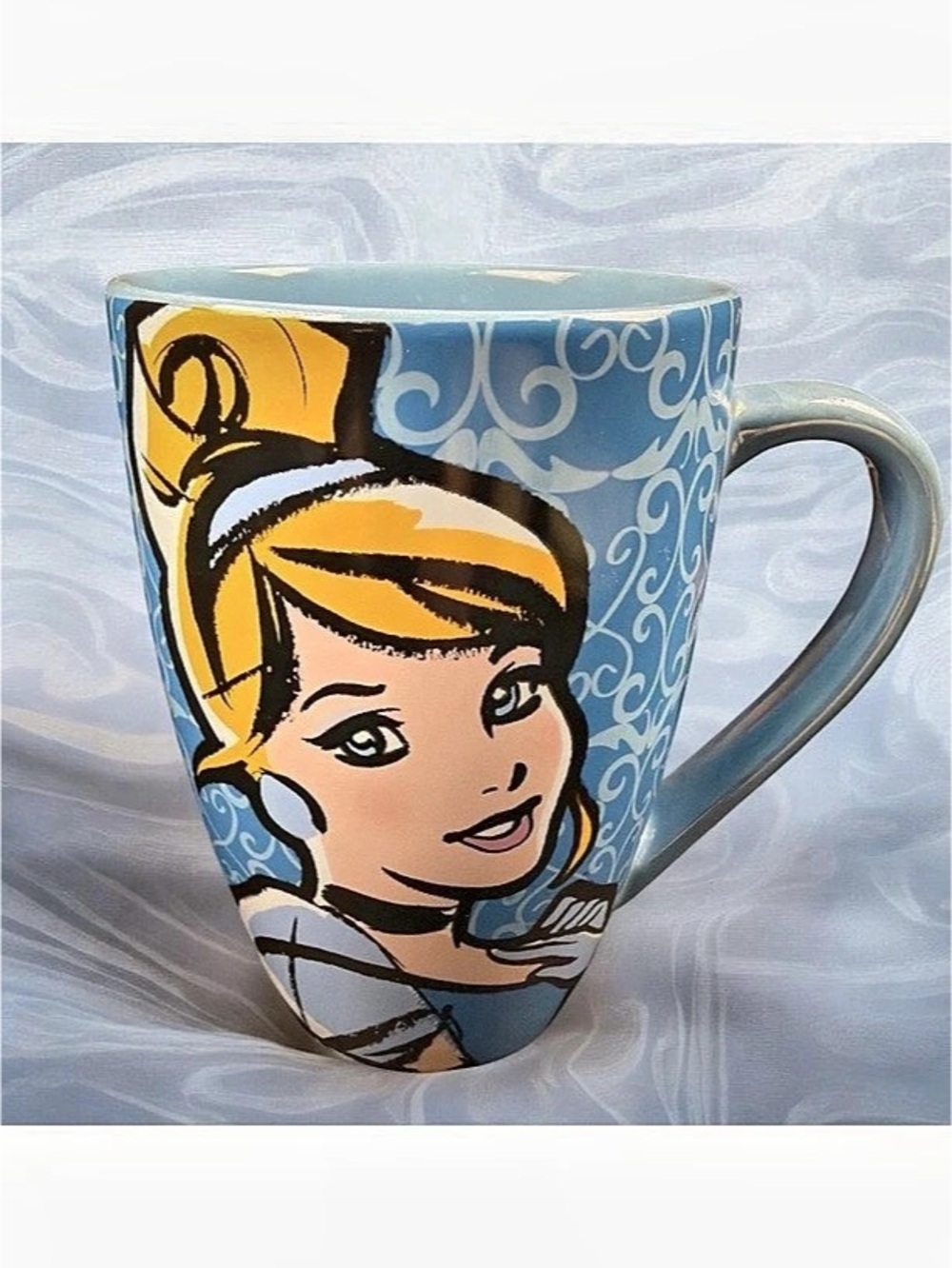 Disney Parks Disney Princess mug Blue Ceramic Mug